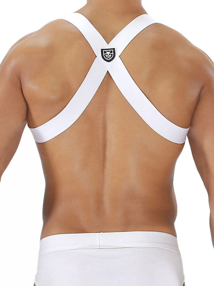 Party Boy Elastic Harness - Weiß