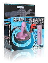 Mini Strapon Vibrator Flower Sweetie - Violett