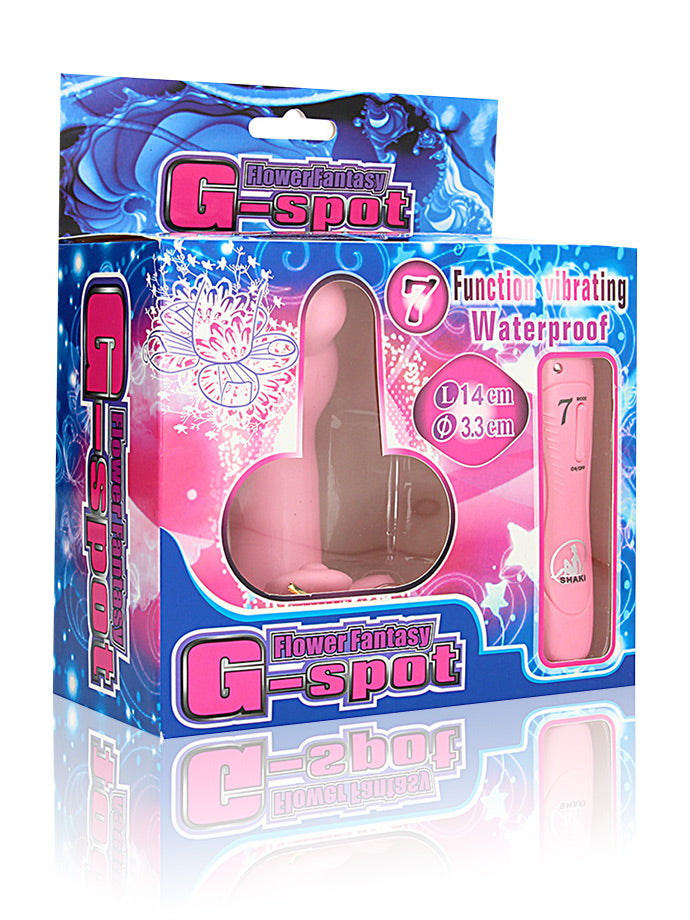 Strapon G-Spot Vibrator Globular - Pink